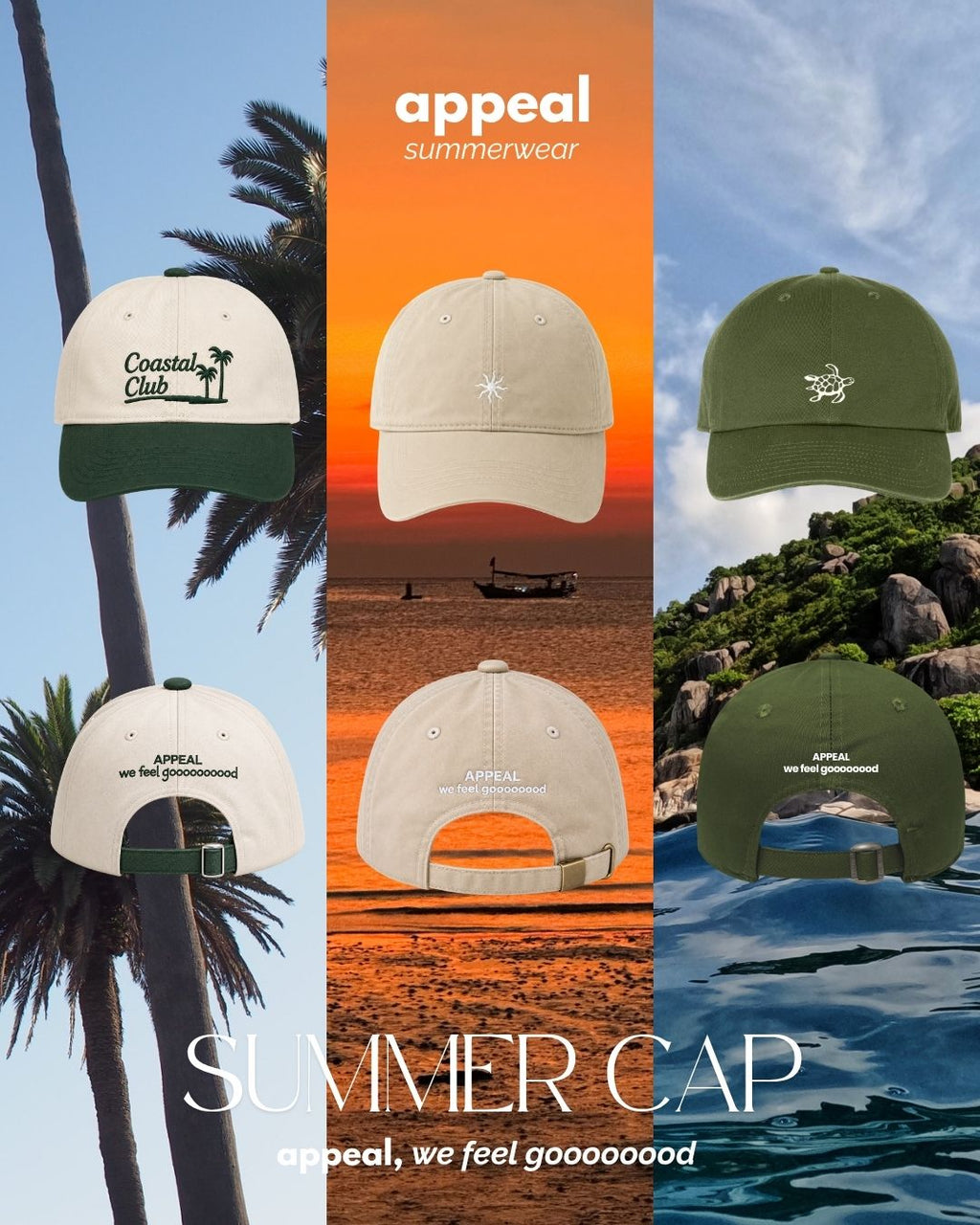 Summer Cap - Coastal Lives