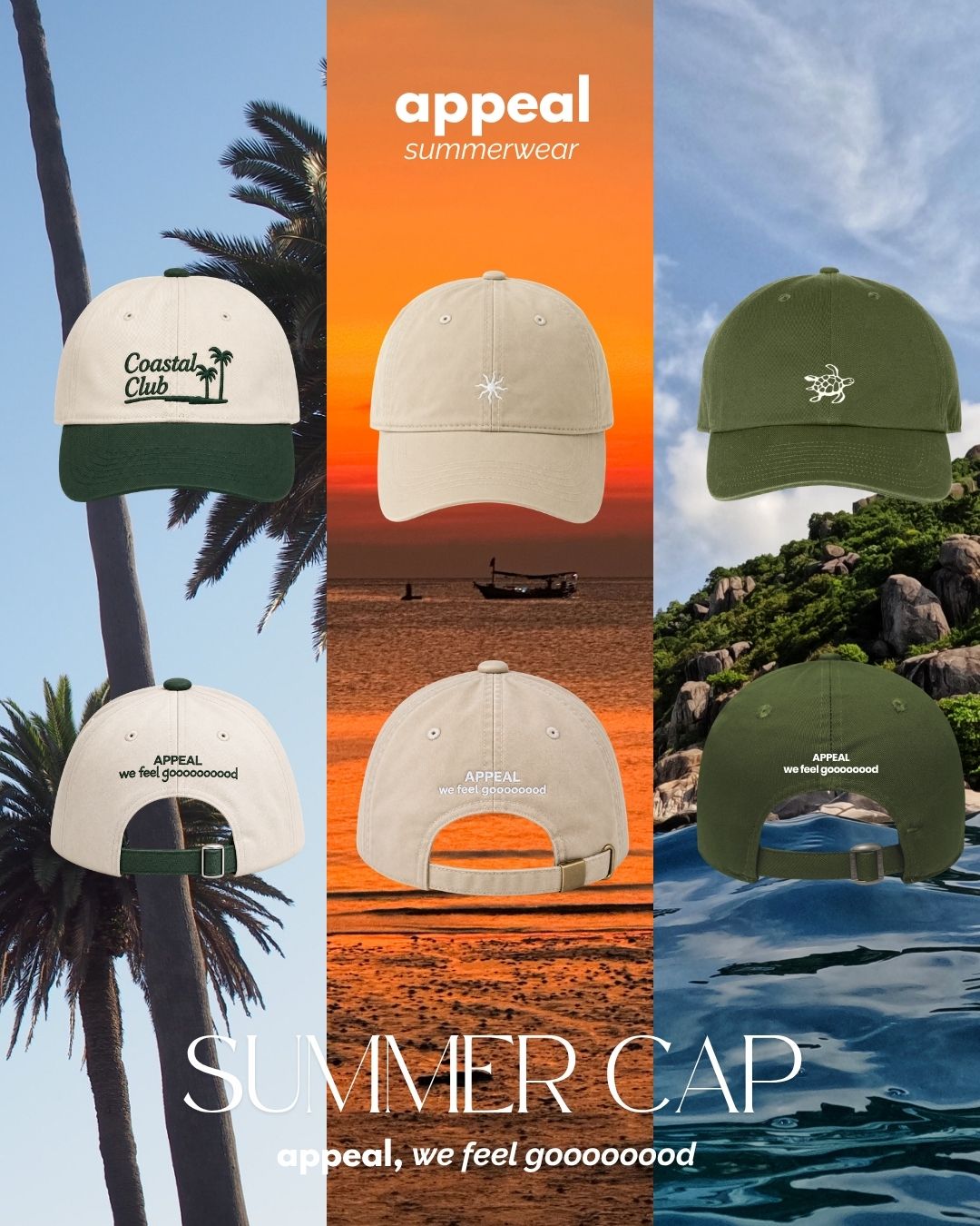 Summer Cap - Coastal Lives
